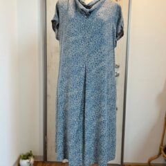 【セミオーダー】1枚でも重ね着でも!ドレープネックワンピース(チュニック)