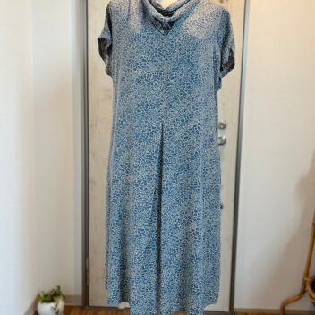 【セミオーダー】１枚でも重ね着でも！ドレープネックワンピース（チュニック）