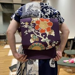 やってみよう！帯結びぃ〜❣️